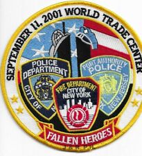 9-11-01 Tribute - W.T.C.  Fallen Heroes - Yellow  (5