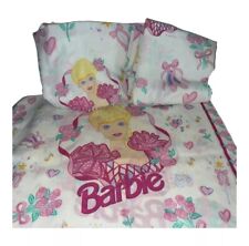 Vintage 1995 Dan River Barbie Ballerina Twin Size Flat And Fitted Sheet picture