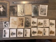 Lot of Vintage Photos Army WWII WWI Soldiers picture