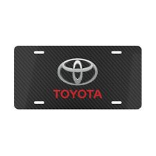 Toyota, License Plate New Car Tag Metal Aluminum picture