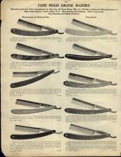 1918 PAPER AD 3 PG Geo W Korn Razor Universal Safety Gillette Ever Ready Pocket picture