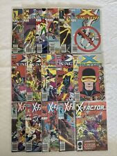 Lot of 16 X-Factor Comics (between #2-20) ~ Vintage Marvel Comics 1985-87 ~ VF+ picture