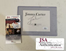 President Jimmy Carter Autograph JSA Signed  picture