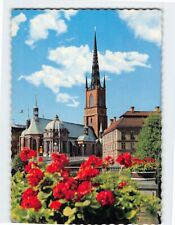 Postcard Riddarholmen Church Stockholm Sweden picture