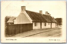 Vtg Robert Burns Cottage Birthplace Scotland UK 1904 View Old Postcard picture
