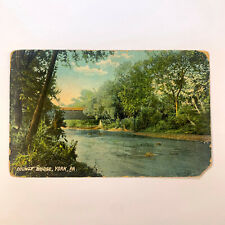 Postcard Pennsylvania York PA County Bridge 1909 Posted Divided Back picture
