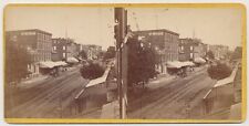 PENNSYLVANIA SV - Harrisburg - Market Street - 1870s RARE picture