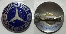 MERCEDES BENZ, Legend Germany automobile, vintage Big badge Made in West Germany picture