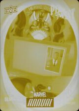 2016 Marvel Annual Deadpool #PT-2 Plot Twist Yellow Printing Plate 1/1 picture