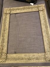 Vintage French Provincial Ornate  Wood wooden Picture Frame carved picture