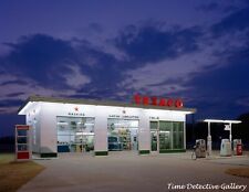 Vintage Texaco Gas Station in Arkansas - Color Photo Print picture