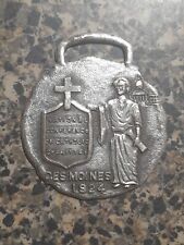 Rare Vintage Des Moines 1924 National Conference Catholic Charities Medal picture