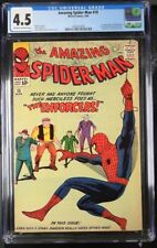 The Amazing Spider-Man #10 CGC 4.5 1st app of Big Man and the Enforcers 1964 picture