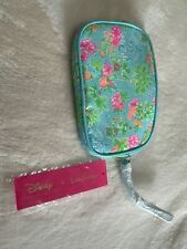 Disney Parks x Lilly Pulitzer Wristlet Mickey & Minnie Mouse Cinderella Castle picture