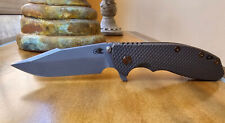 Hinderer XM-24 Harpoon Spanto Battle Bronze Full Ti, Steel Flame Spartan Tab picture