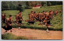 Osborne Postcard Black Watch Scottish in Kilts World War 1 Regiment Military picture