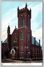 Postcard Butler PA German Lutheran Church picture