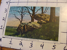  Unused Postcard: Meditation Rock, Mary Washington's favorite spot picture
