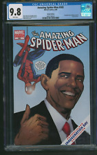 Amazing Spider-Man #583 CGC 9.8 Barack Obama Variant 1st Print picture