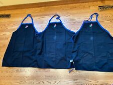 Dominos Pizza Employee Aprons Staff Black Logo One Size fits all. Lot of 3. Used picture