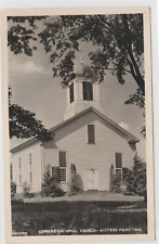 Congregational Church, Kittery Point, Maine c1940 RPPC Postcard picture