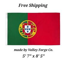 1996 Republic of Portugal Flag by Valley Forge Co. 5'7