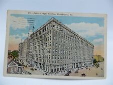 Vintage Postcard - Public Ledger Building, Philadelphia, PA Postmarked 1929 picture