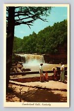 Cumberland Falls KY- Kentucky, Scenic View, Antique, Vintage Souvenir Postcard picture