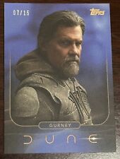 2024 Topps Dune Release Day Exclusive #3 Gurney Blue Foil #/15 Josh Brolin picture