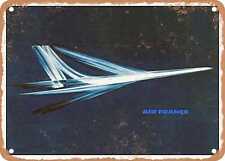 METAL SIGN - 1964 French Airline Vintage Ad picture
