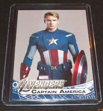 Avengers Assemble Movie Character Trading Card Captain America Chris Evans #167 picture
