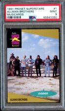 1991 Proset Superstars Musicards #1 Allman Brothers PSA 9 MINT only 1 Higher picture
