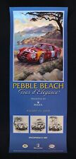 Pebble Beach Concours 2009 Rolex Tour Poster 1965 ALFA ROMEO TZ2 ZAGATO Hearsey picture