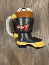 Budweiser Salutes The Firefighter's Boot Stein CS321 Fireman Beer Mug 1997 picture