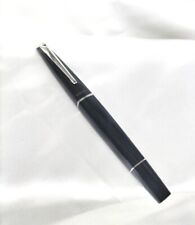VERSACE Authentic Luxurious Designer Ballpoint Pen Silver Black Resin Pre-owned picture