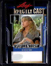 2023 Leaf Pop Century Proof Perfectly Cast Clear Blue Olivia D'Abo 1/1 picture