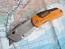 DEWALT Razor Utility Folding Retractable Knife w/ pocket clip Rubber Grip F119 picture