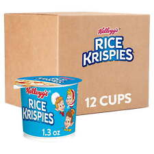 Kellogg's Rice Krispies Original Cold Breakfast Cereal, Bulk Size, 12 Count picture