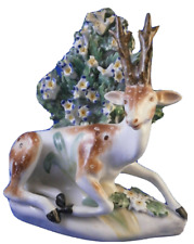 Antique 18thC Derby Porcelain Deer Stag Figurine Figure Porzellan Reh Figur picture
