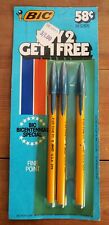 Vintage RARE 1976 BIC BICENTENNIAL Special, Fine Point Ball Pens, Sealed, #S/58 picture