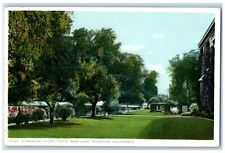 c1910's Bungalow Court Hotel Maryland Pasadena California CA Phostint Postcard picture