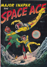 MAJOR INAPAK THE SPACE ACE #1 (1951) ME Comics promotional comic Powell art VG+ picture