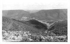 The Devil's Saddle New Creek Mountain WV West Virginia RPPC c1950 Postcard 4610 picture