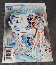 SUPER ZOMBIES #1 (2009) 1:10 Negative Variant Cover Dynamite Entertainment Comic picture