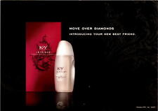 K-Y Brand Intrigue, personal lubricant, sexual pleasure, discomfort, Postcard picture