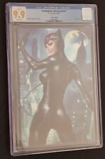 🔥RARE CGC 9.9 CATWOMAN UNCOVERED #1 -LAU VIRGIN FOIL COVER-NOT 9.8: 1 OF 9🔥 picture