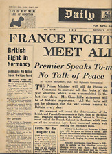 Original Daily Mail 17.6.1940 Late War News Special France Fights On picture