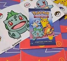 NEW SEALED - Pokemon 25th Anniversary McDonalds Special Promo Pack Blue.1p🔥 picture