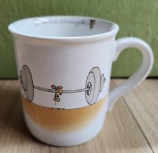 Vintage 1985 Hallmark “Give Me Strength” Rim Shots Coffee Mug  picture