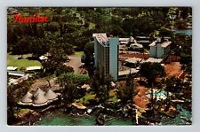 Hilo HI-Hawaii, Naniloa Hotel, Exterior Aerial, Vintage Postcard picture